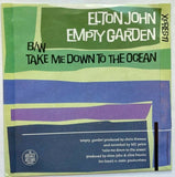 Elton John Empty Garden 1982 7" Vinyl Single Tribute to John Lennon