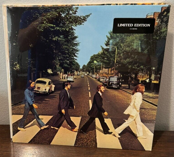 Beatles Abbey Road Vinyl Record Sealed with Hype Sticker