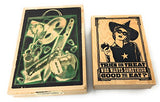 Inkadinkado Halloween Wood Block Stamp Bundle